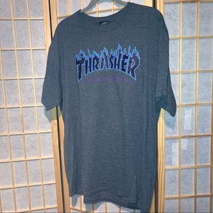 THRASHER BLUE/PURPLE/DARK GREY TEE